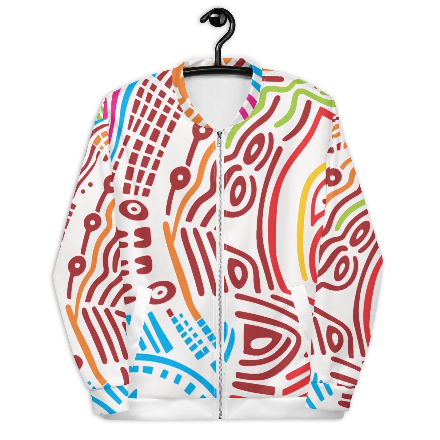 Authentic African Artistry Unisex Bomber Jacket